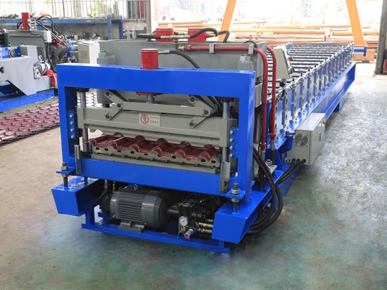 Профилегибочная машина для производства глазурованной плитки для профиля yx25-162-810